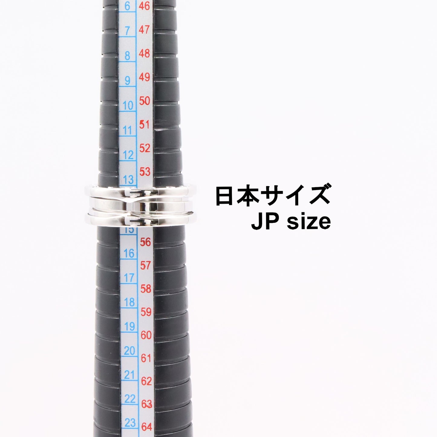 B-zero1 ビーゼロワン リング 3バンド リング 指輪 K18WG ホワイトゴールド ブルガリ