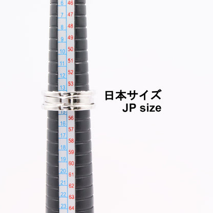 B-zero1 ビーゼロワン リング 3バンド リング 指輪 K18WG ホワイトゴールド ブルガリ