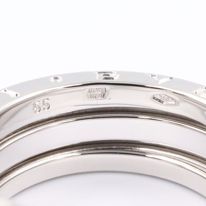 B-zero1 ビーゼロワン リング 3バンド リング 指輪 K18WG ホワイトゴールド ブルガリ