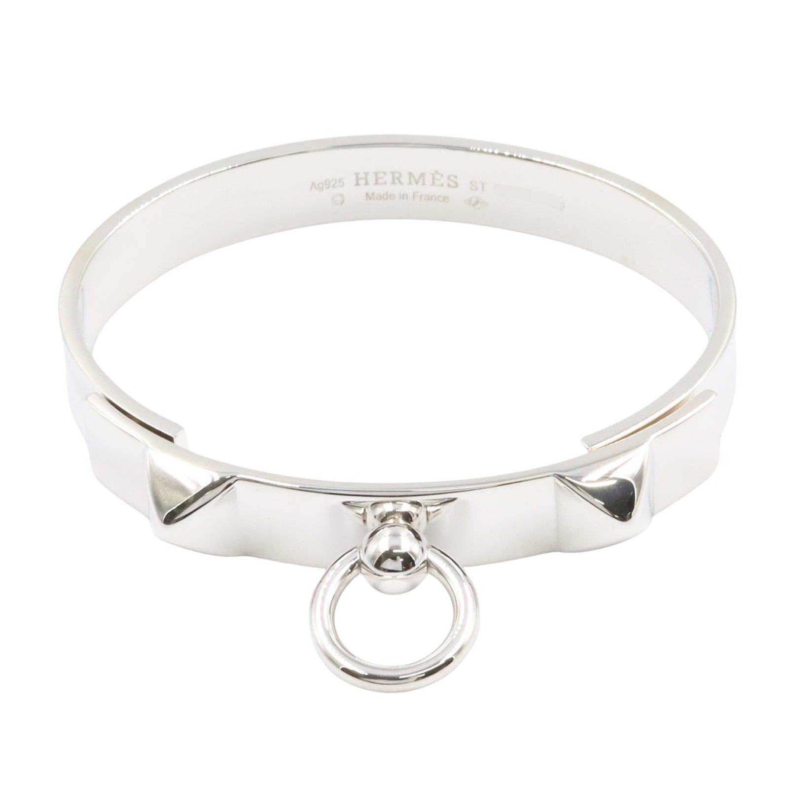 コリエ・ド シアン PM ブレスレット ブレスレット SV925 シルバー エルメス アクセサリー HERMES