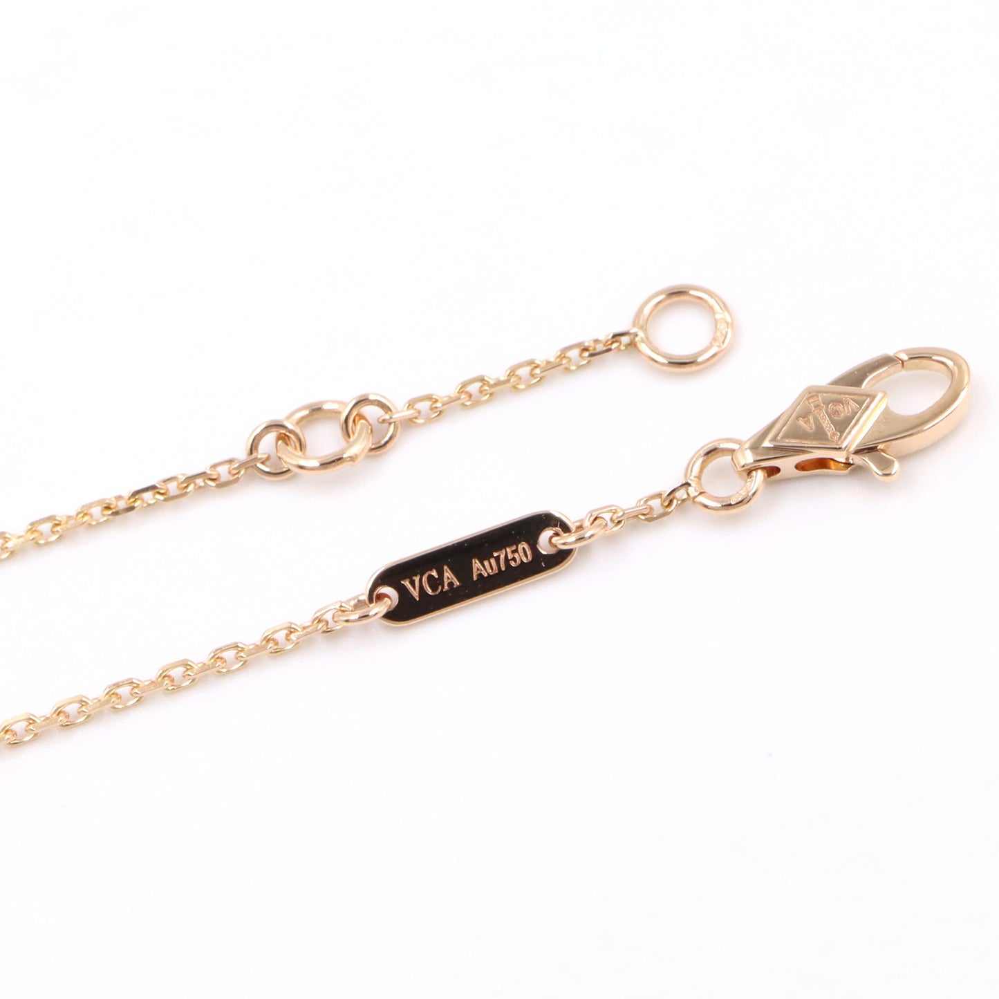スウィートアルハンブラ カーネリアン ブレスレット ブレスレット K18PG カーネリアン ピンクゴールド レッド ヴァンクリーフアンドアーペル