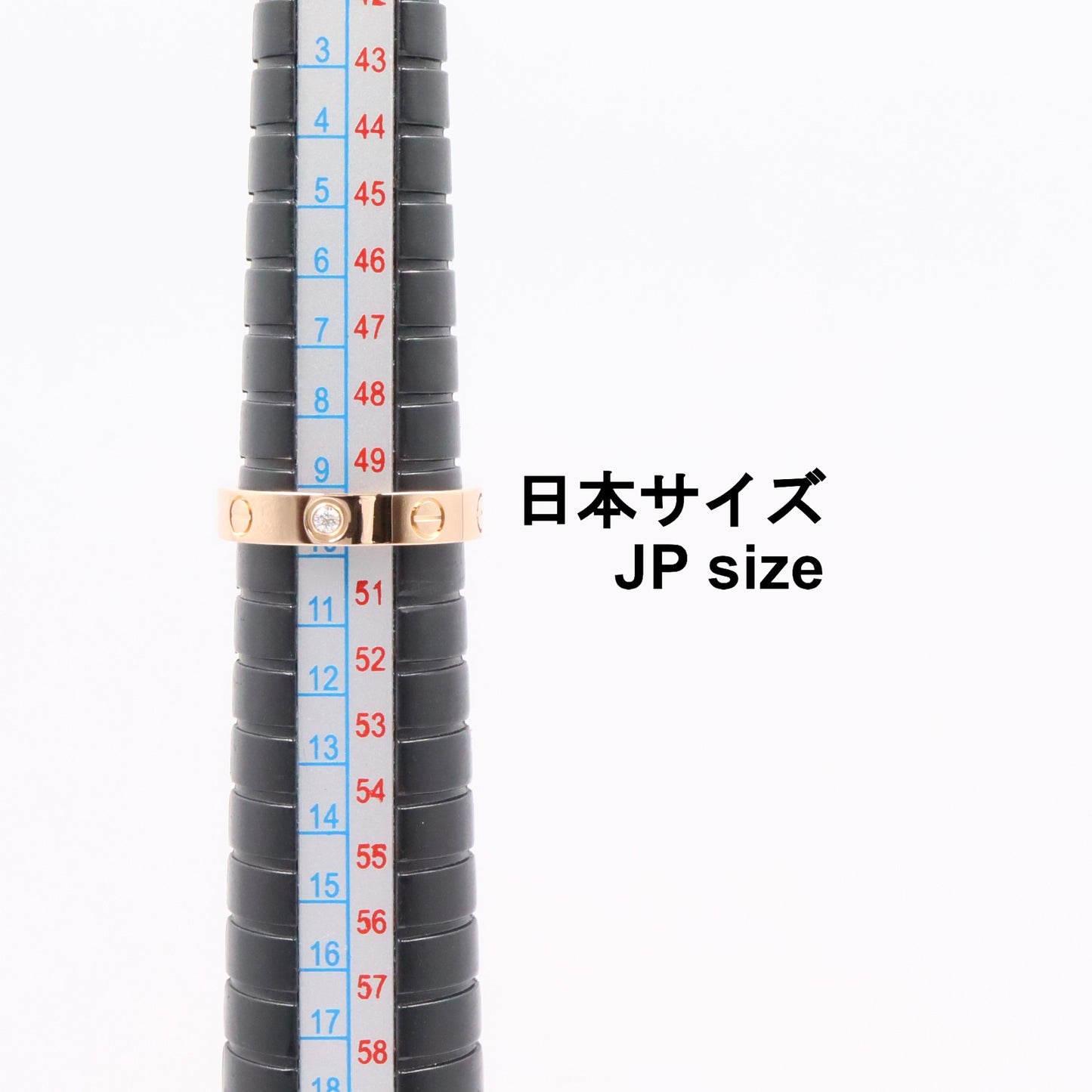 ミニラブリング 1PD リング 指輪 K18PG ダイヤモンド ピンクゴールド クリア カルティエ