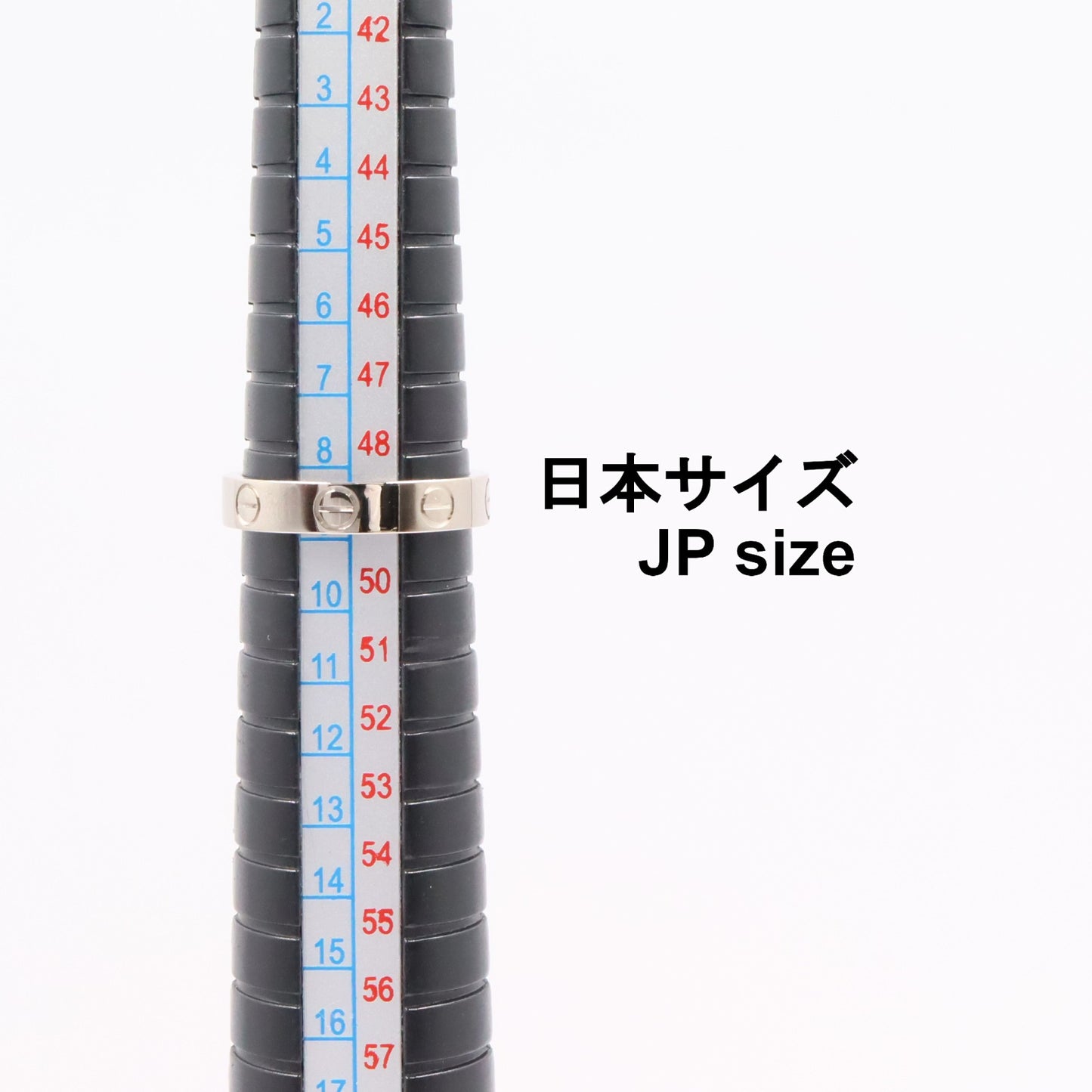 ミニラブリング リング 指輪 K18WG ホワイトゴールド カルティエ