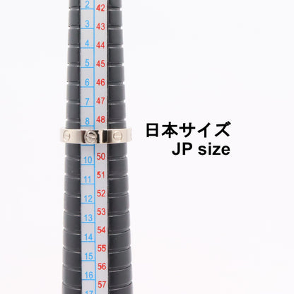 ミニラブリング リング 指輪 K18WG ホワイトゴールド カルティエ