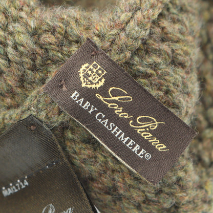 ユングフラウ ニット帽 ビーニー カシミヤ カーキグリーン ロロピアーナ 財布・小物 Loro Piana