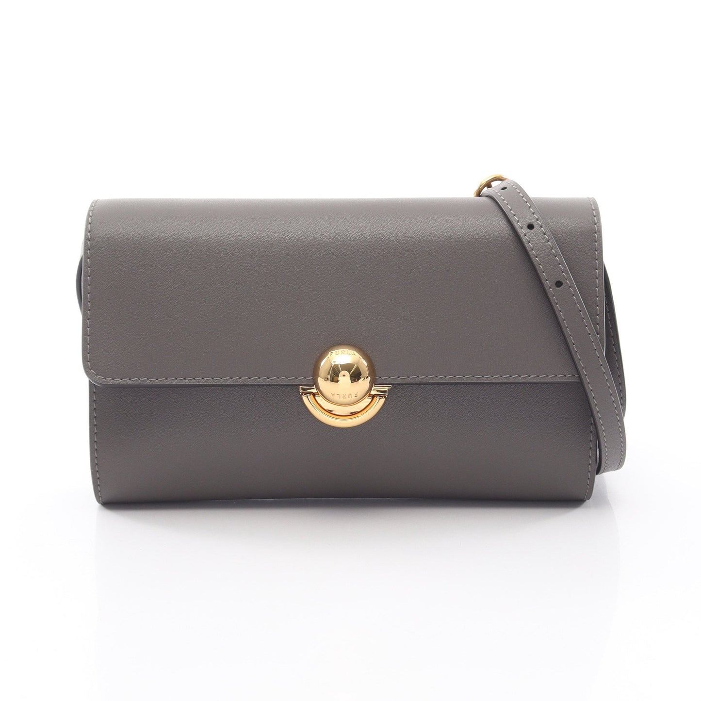 SFERA ショルダーバッグ レザー グレー フルラ