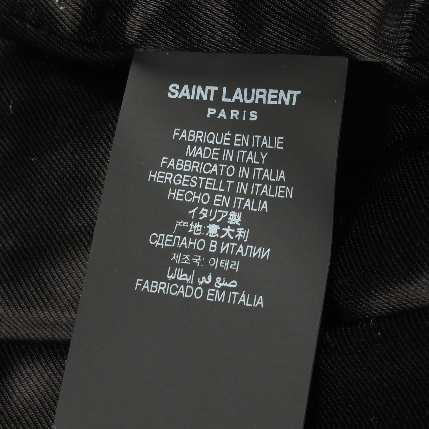 CLASSIC MOTORCYCLE JACKET ダブル ライダースジャケット レザー ブラック サンローランパリ