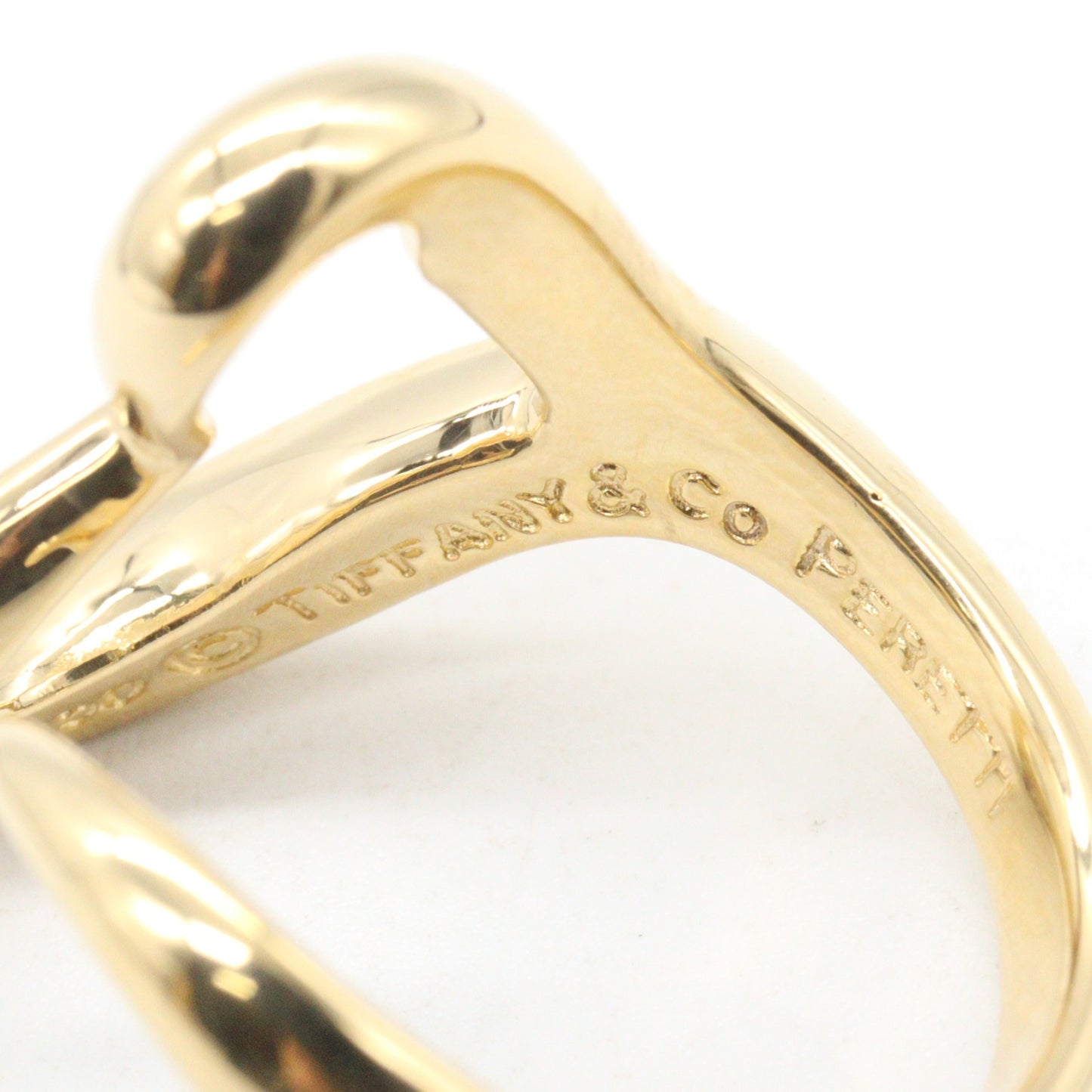 オープンハート リング リング 指輪 K18YG イエローゴールド ティファニー アクセサリー TIFFANY & Co.