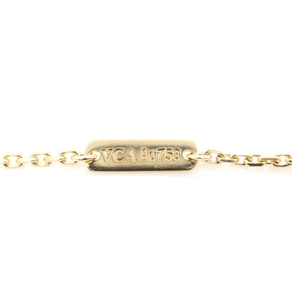 ヴィンテージアルハンブラ ギヨシェ ネックレス K18YG イエローゴールド ヴァンクリーフアンドアーペル アクセサリー Van Cleef & Arpels