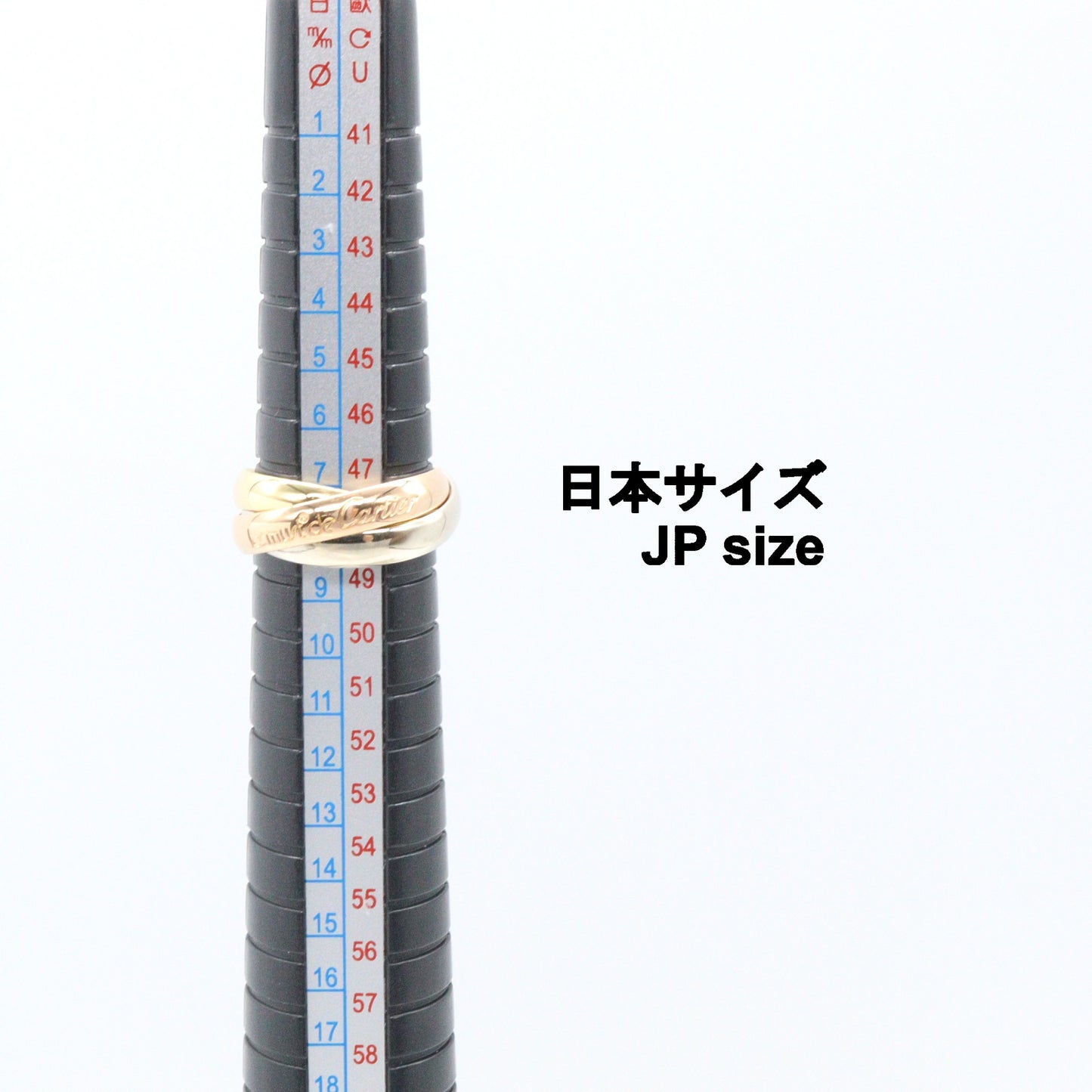 トリニティ リング リング 指輪 K18YG K18WG K18PG イエローゴールド ホワイトゴールド ピンクゴールド カルティエ