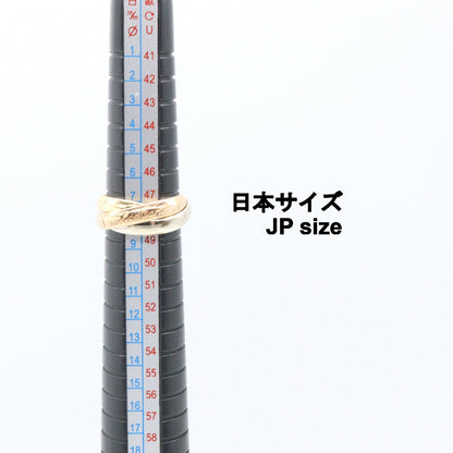 トリニティ リング リング 指輪 K18YG K18WG K18PG イエローゴールド ホワイトゴールド ピンクゴールド カルティエ