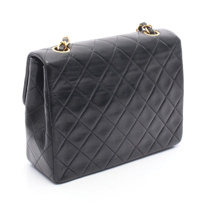 ミニマトラッセ20 チェーンショルダーバッグ ラムスキン ブラック ゴールド金具 シャネル バッグ CHANEL