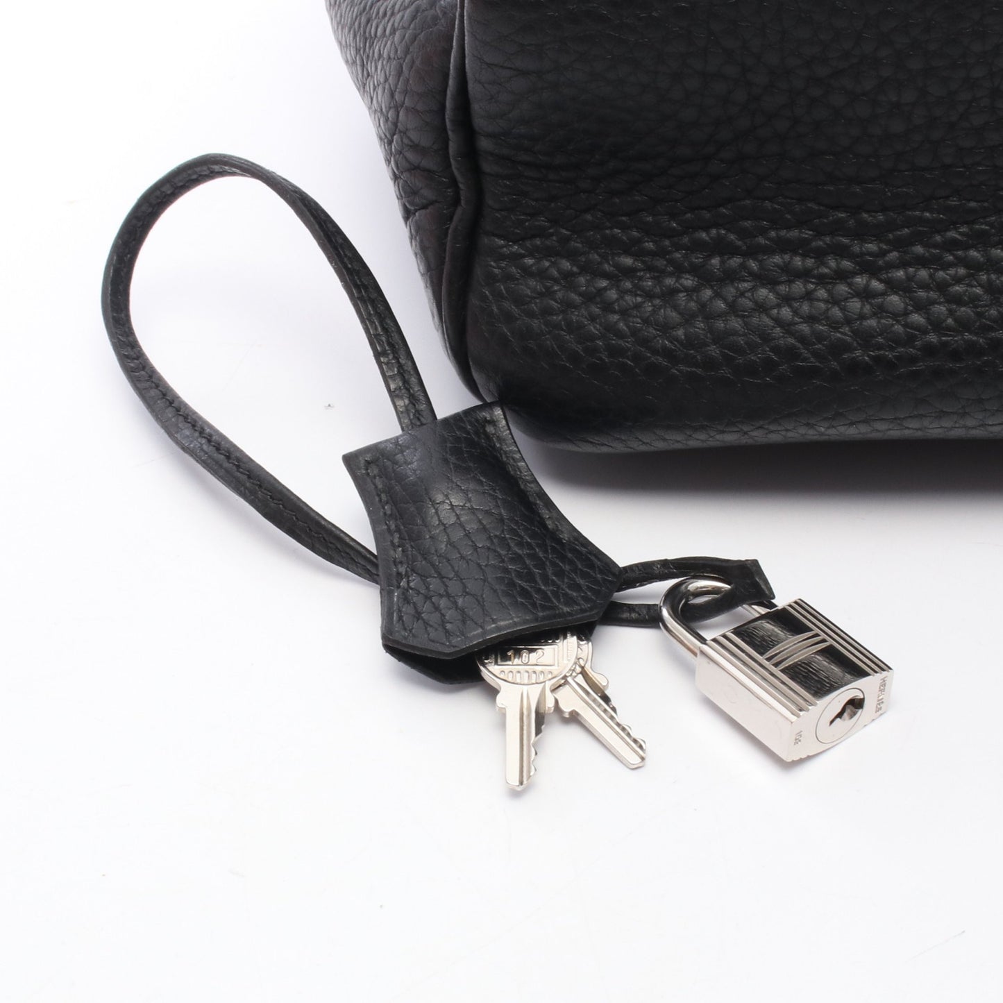 バーキン35 ハンドバッグ トリヨンクレマンス ブラック シルバー金具 □H刻印 エルメス