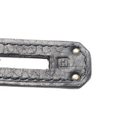 バーキン35 ハンドバッグ トリヨンクレマンス ブラック シルバー金具 □H刻印 エルメス