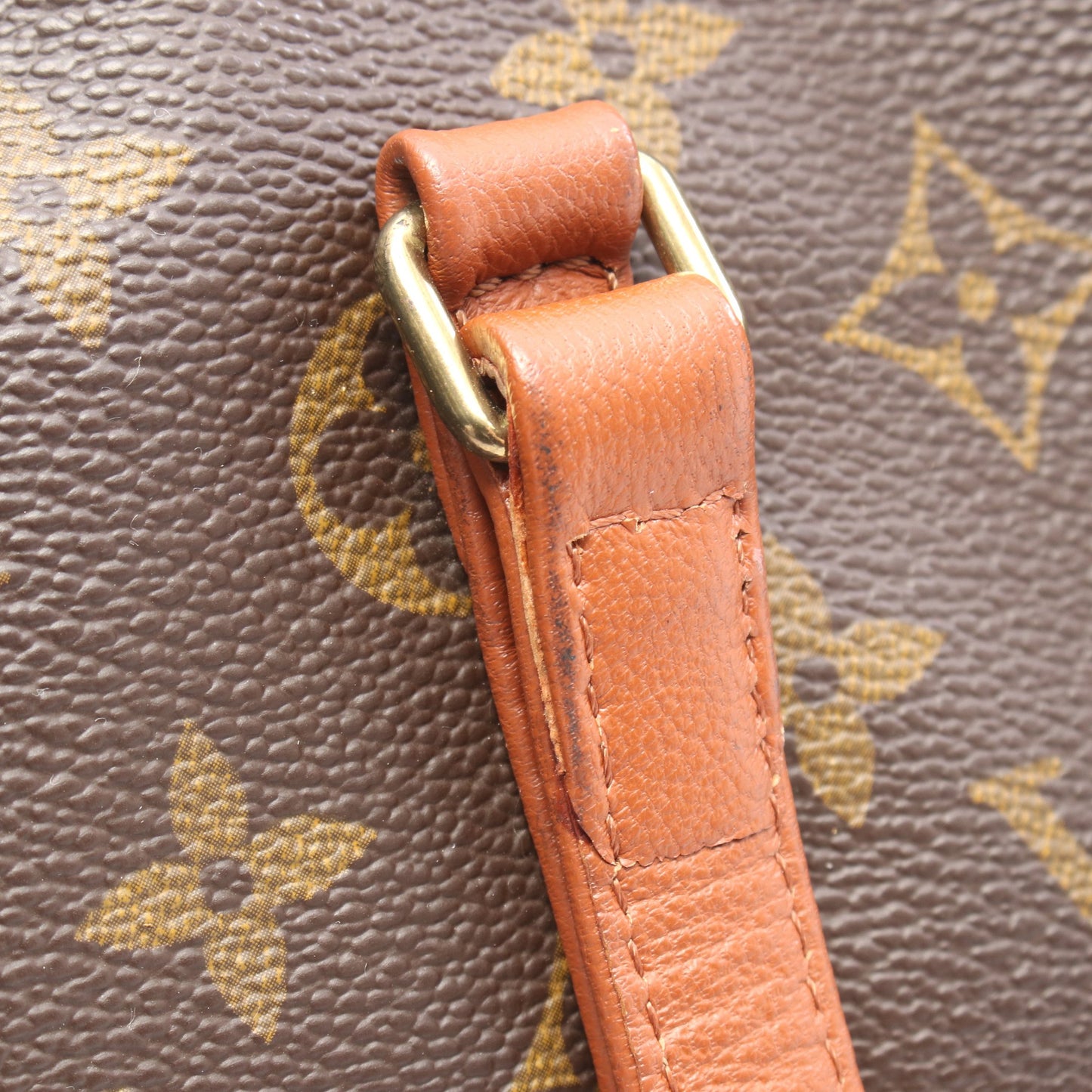 パピヨン30 モノグラム 旧型 ハンドバッグ PVC レザー ブラウン ルイヴィトン バッグ LOUIS VUITTON
