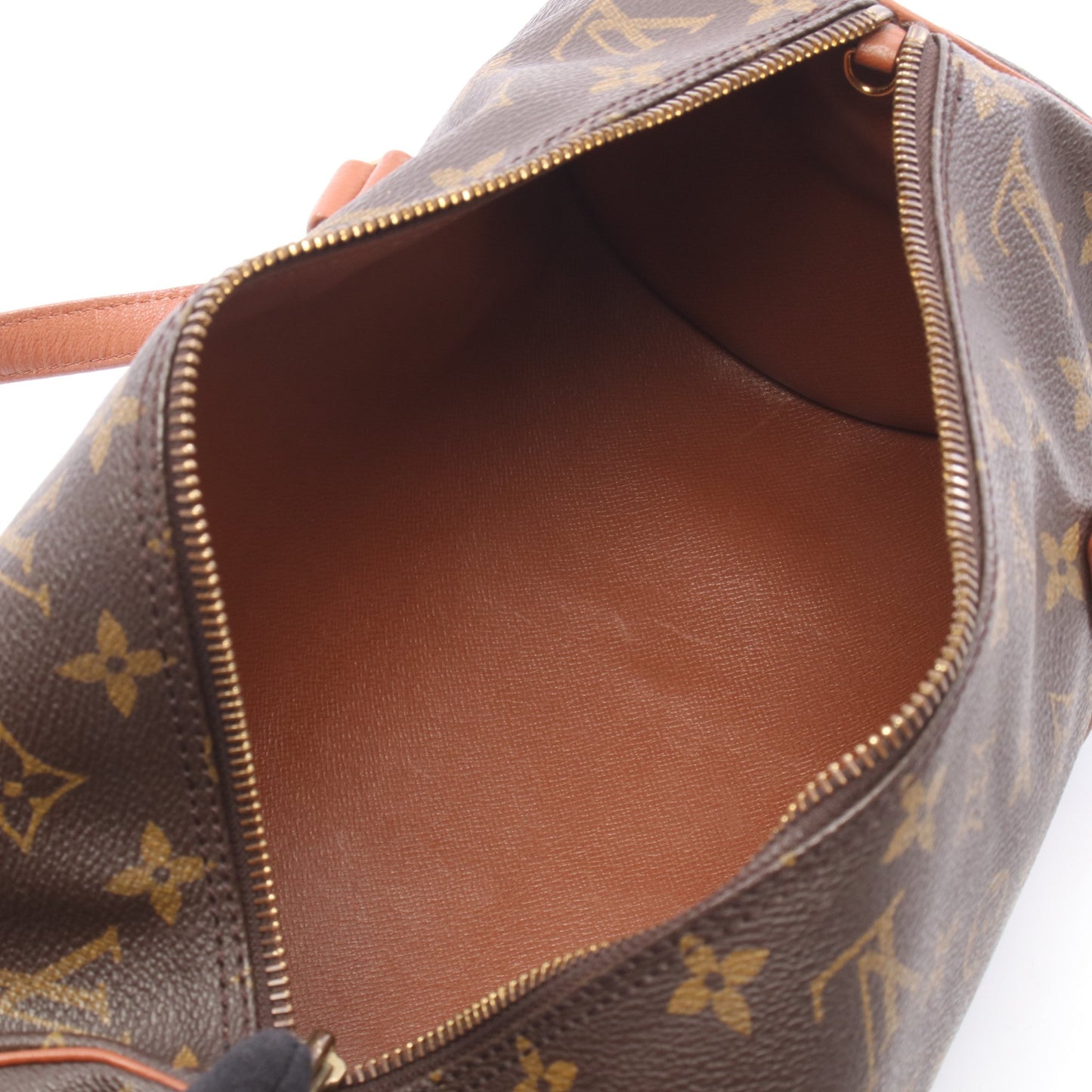 パピヨン30 モノグラム 旧型 ハンドバッグ PVC レザー ブラウン ルイヴィトン バッグ LOUIS VUITTON