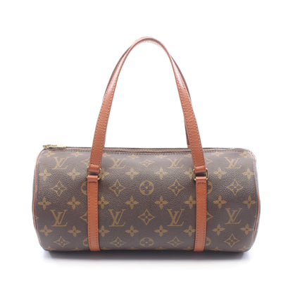 パピヨン30 モノグラム 旧型 ハンドバッグ PVC レザー ブラウン ルイヴィトン バッグ LOUIS VUITTON