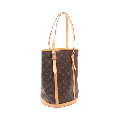 バケットGM モノグラム ショルダーバッグ PVC レザー ブラウン ルイヴィトン バッグ LOUIS VUITTON