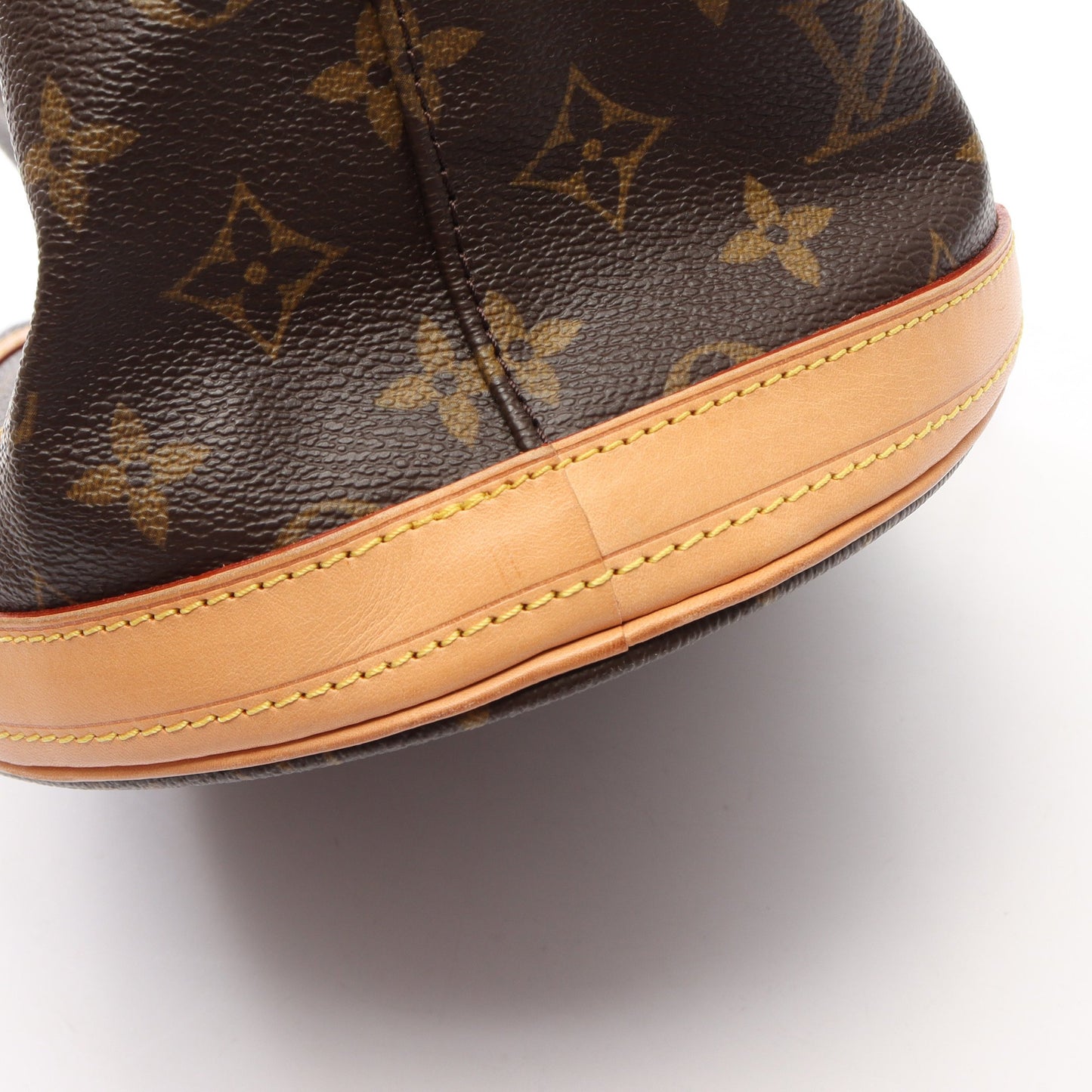 バケットGM モノグラム ショルダーバッグ PVC レザー ブラウン ルイヴィトン バッグ LOUIS VUITTON