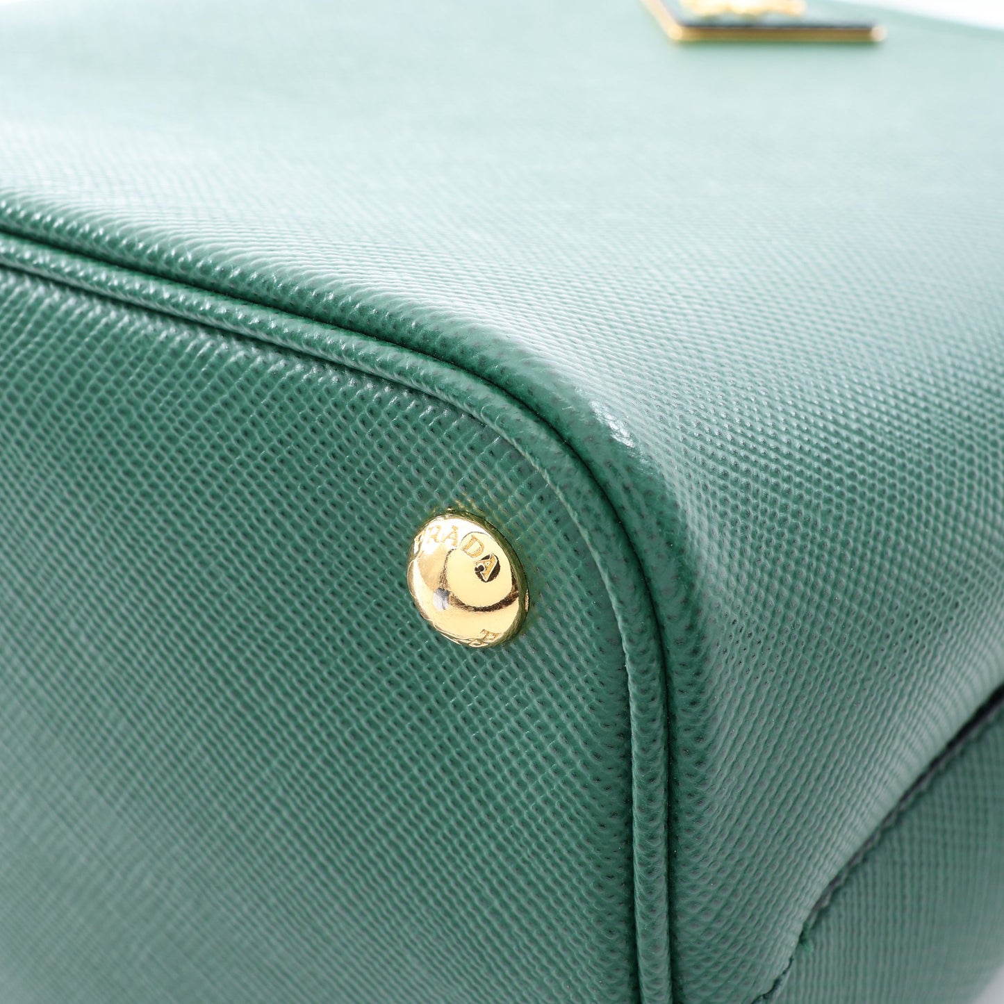 SAFFIANO CUIR C 2WAY ハンドバッグ サフィアーノレザー グリーン プラダ