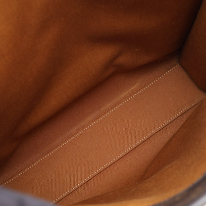 スモール バーティカル カバ トリオンフ 2WAY ハンドバッグ トートバッグ PVC レザー ブラック ブラウン セリーヌ バッグ CELINE