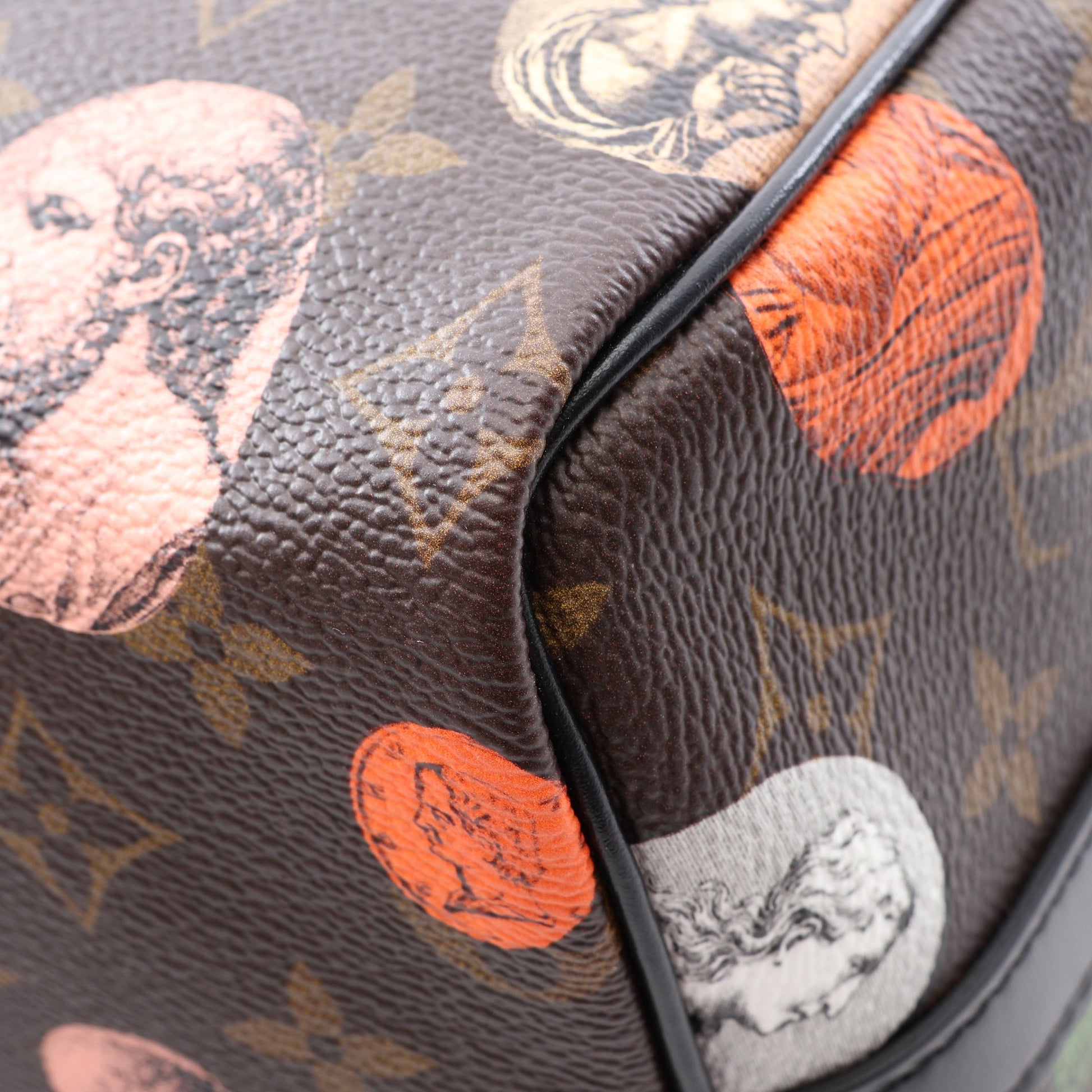 LOUIS VUITTON × FORNASETTI スピーディ バンドリエール25 モノグラムカメオ 2WAY ハンドバッグ PVC レザー ブラウン マルチカラー ルイヴィトン バッグ LOUIS VUITTON