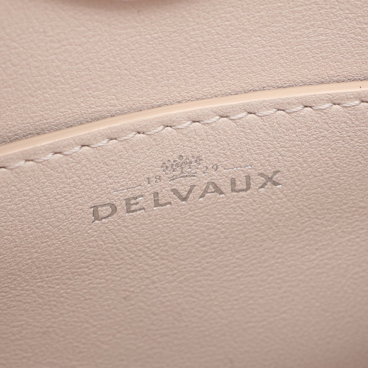 PIN TOY ECLAT パン トイ エクラ 2WAY ハンドバッグ レザー グレーベージュ デルヴォー バッグ DELVAUX