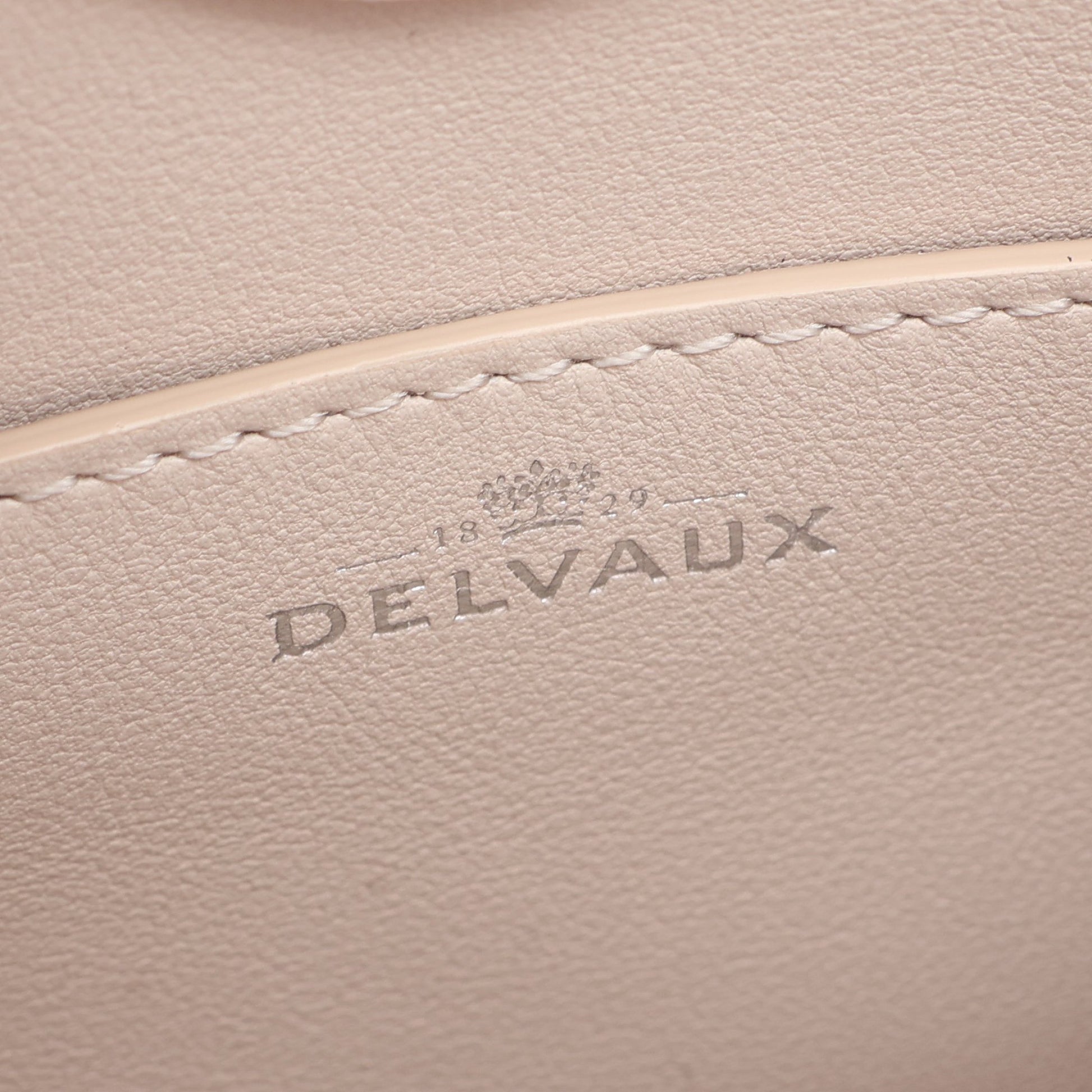 PIN TOY ECLAT パン トイ エクラ 2WAY ハンドバッグ レザー グレーベージュ デルヴォー バッグ DELVAUX
