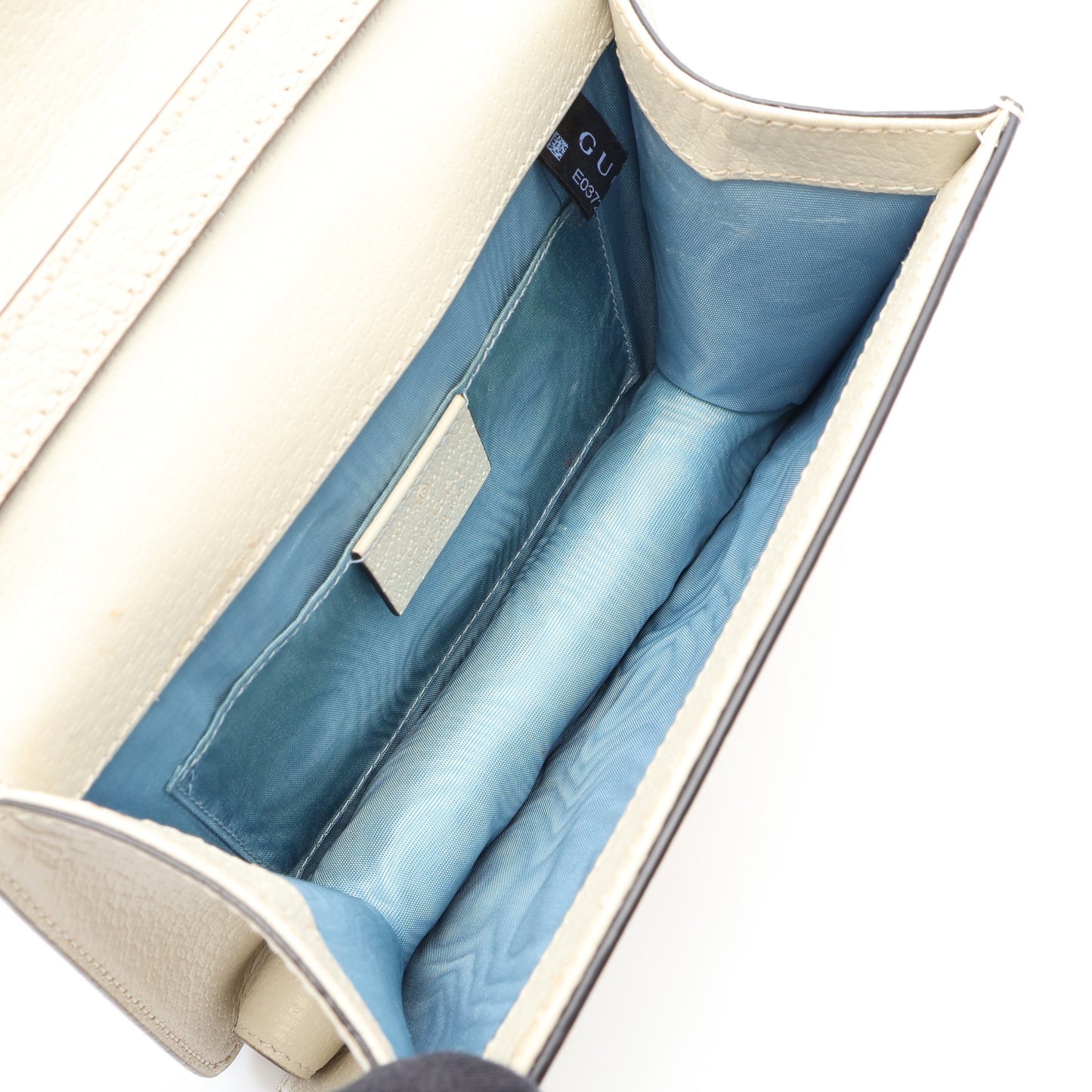 シルヴィ ビー スター シェリーライン 2WAY ハンドバッグ レザー オフホワイト ゴールド マルチカラー グッチ