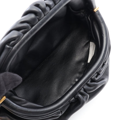 The Chain Pouch Mini チェーン ボディバッグ レザー ブラック ボッテガヴェネタ
