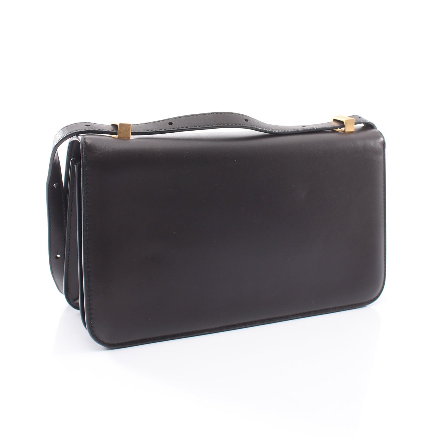 ザ クラシック ショルダーバッグ レザー ダークブラウン ボッテガヴェネタ バッグ BOTTEGA VENETA