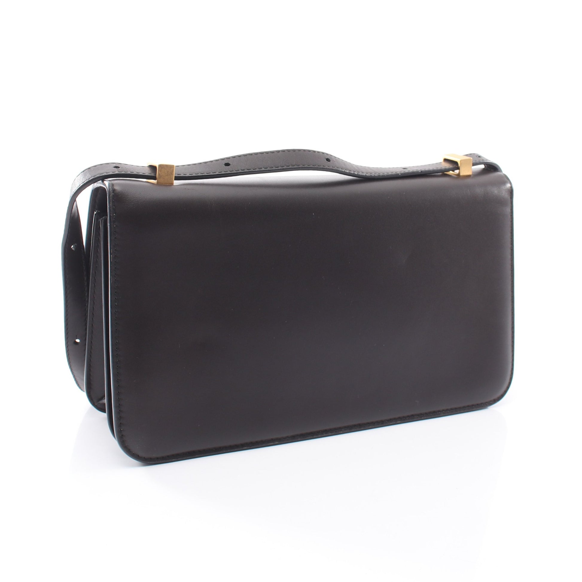 ザ クラシック ショルダーバッグ レザー ダークブラウン ボッテガヴェネタ バッグ BOTTEGA VENETA
