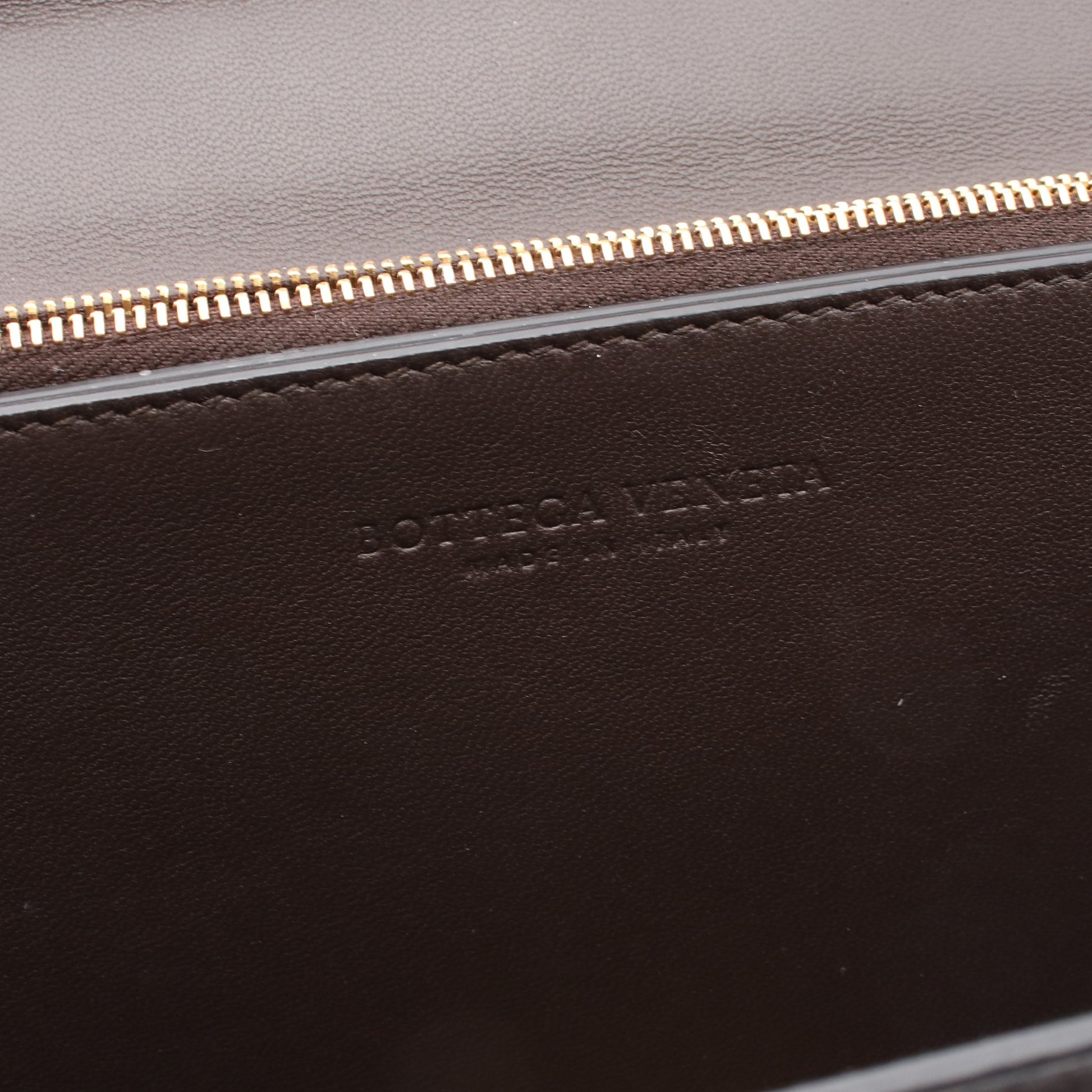 ザ クラシック ショルダーバッグ レザー ダークブラウン ボッテガヴェネタ バッグ BOTTEGA VENETA