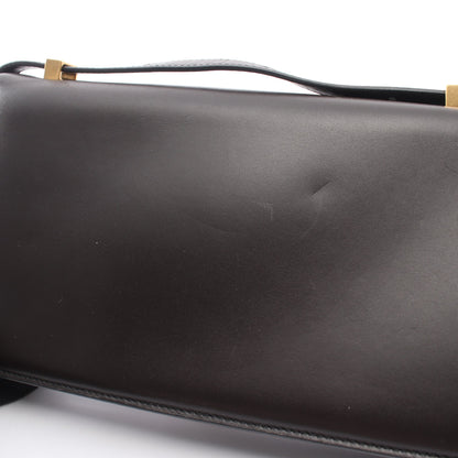 ザ クラシック ショルダーバッグ レザー ダークブラウン ボッテガヴェネタ バッグ BOTTEGA VENETA