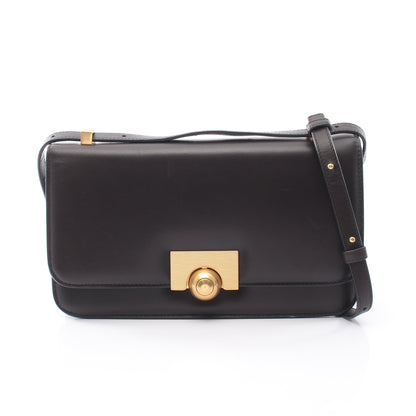 ザ クラシック ショルダーバッグ レザー ダークブラウン ボッテガヴェネタ バッグ BOTTEGA VENETA