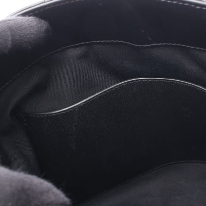 LOULOU トップハンドルバッグ 2WAY ハンドバッグ レザー ブラック サンローランパリ