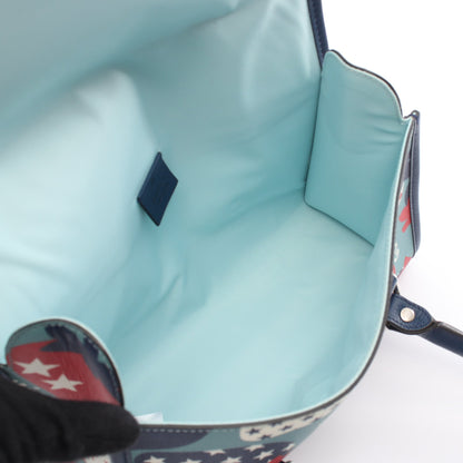 チルドレンズ ストロベリー キッズ ハンドバッグ PVC レザー ネイビー レッド ライトブルー グッチ バッグ GUCCI