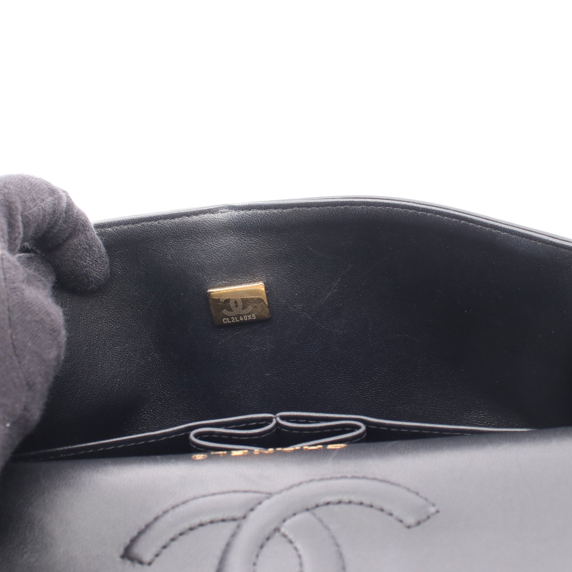 マトラッセ Wフラップ Wチェーンショルダーバッグ ラムスキン ブラック ピンクゴールド金具 シャネル バッグ CHANEL