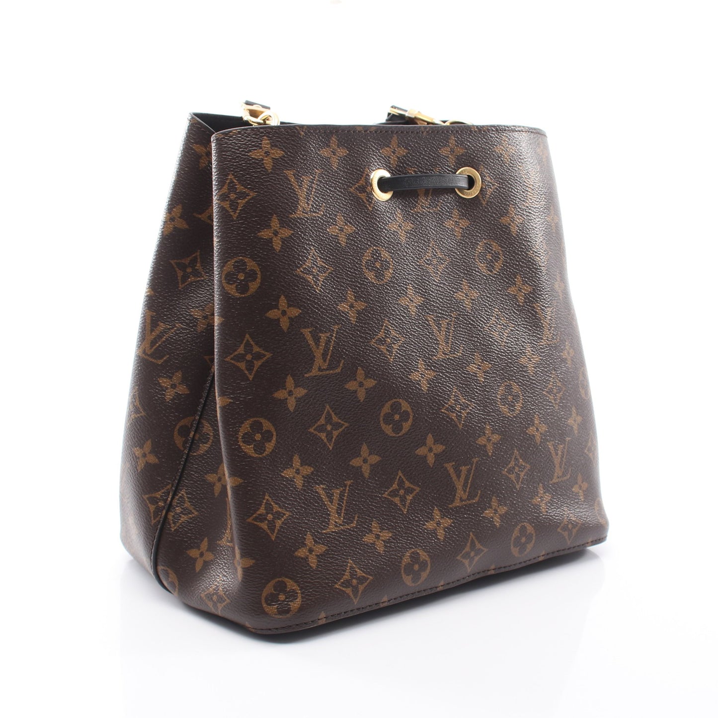 ネオノエ モノグラム ノワール ショルダーバッグ PVC レザー ブラウン ブラック ルイヴィトン バッグ LOUIS VUITTON