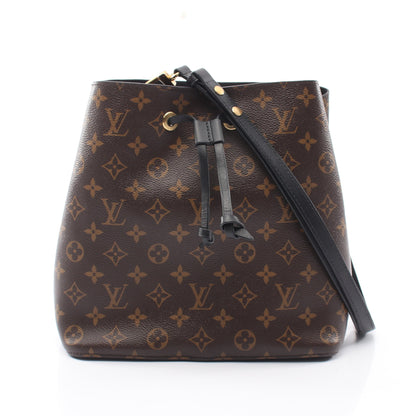 ネオノエ モノグラム ノワール ショルダーバッグ PVC レザー ブラウン ブラック ルイヴィトン バッグ LOUIS VUITTON