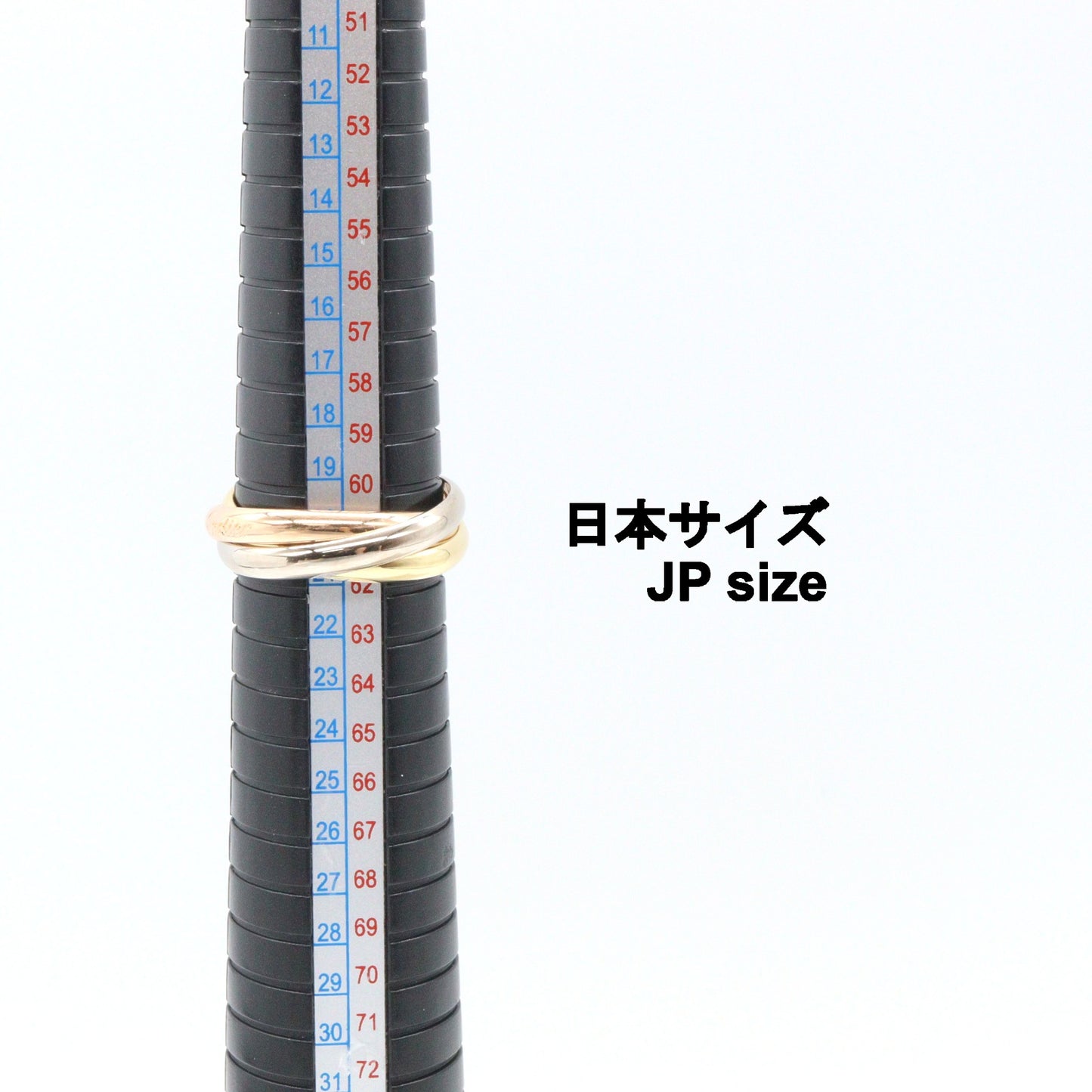 トリニティ リング リング 指輪 K18YG K18WG K18PG イエローゴールド ホワイトゴールド ピンクゴールド カルティエ