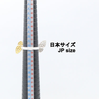 ドゥパピヨンアントレ レ ドア リング リング 指輪 K18WG K18YG ダイヤモンド ホワイトゴールド イエローゴールド クリア ヴァンクリーフアンドアーペル