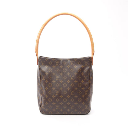 ルーピングGM モノグラム ショルダーバッグ PVC レザー ブラウン ルイヴィトン バッグ LOUIS VUITTON