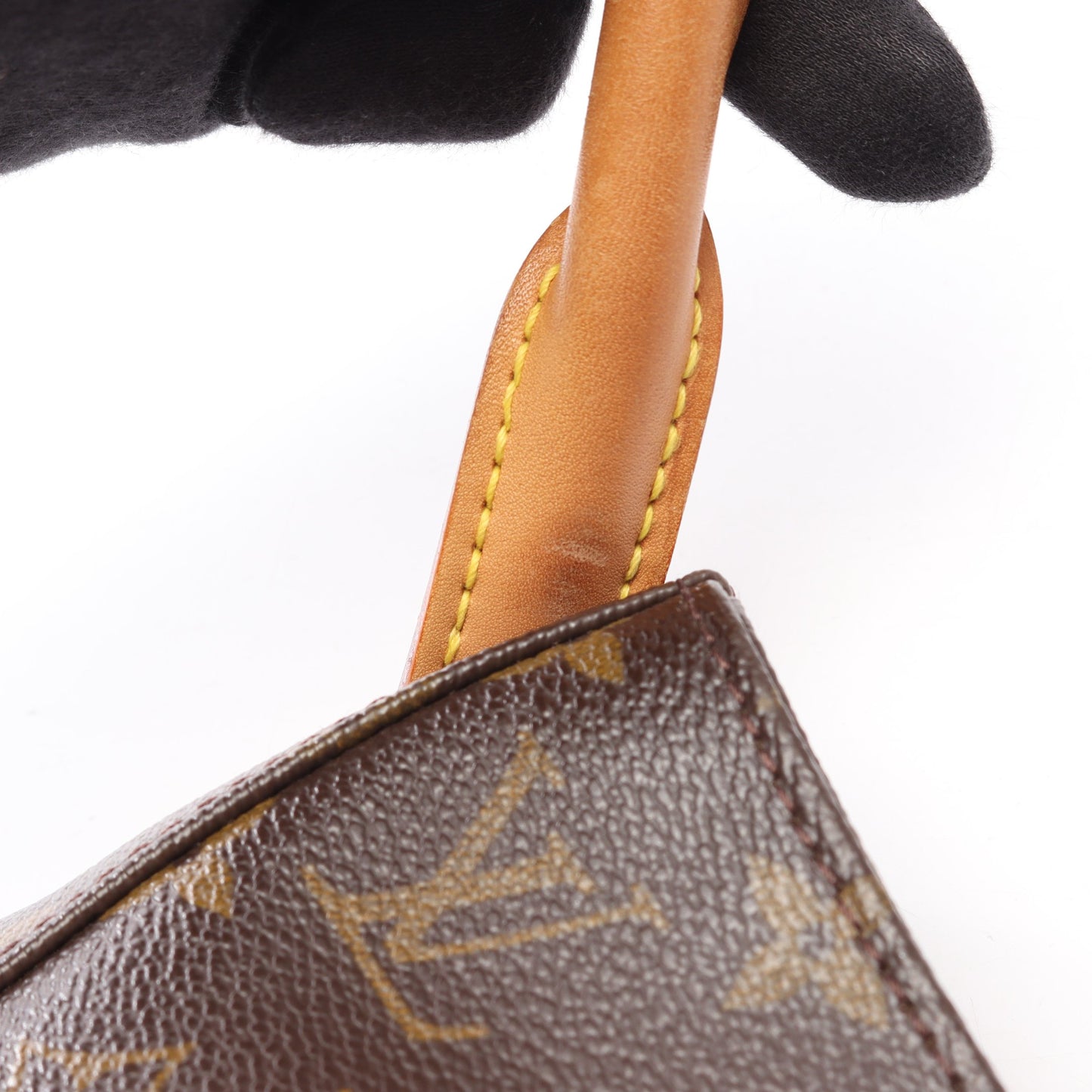 ルーピングGM モノグラム ショルダーバッグ PVC レザー ブラウン ルイヴィトン バッグ LOUIS VUITTON