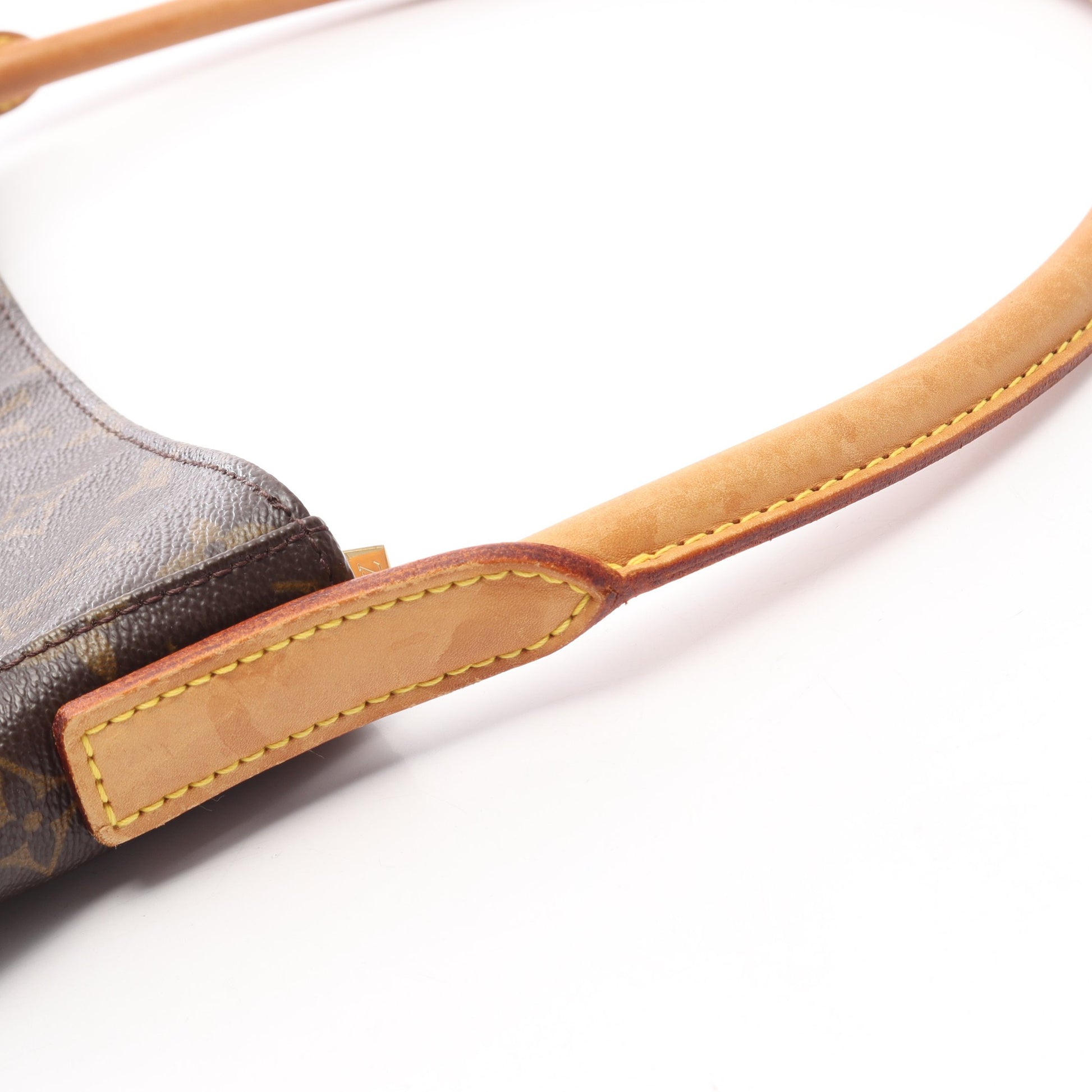 ルーピングGM モノグラム ショルダーバッグ PVC レザー ブラウン ルイヴィトン バッグ LOUIS VUITTON