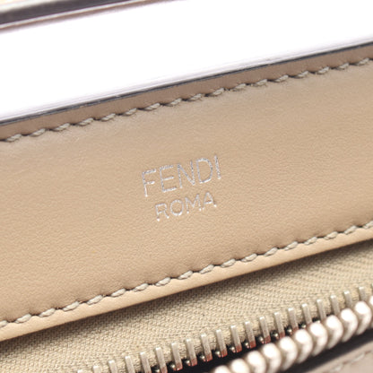 DOT COM ドットコム 2WAY ハンドバッグ レザー ベージュ フェンディ バッグ FENDI