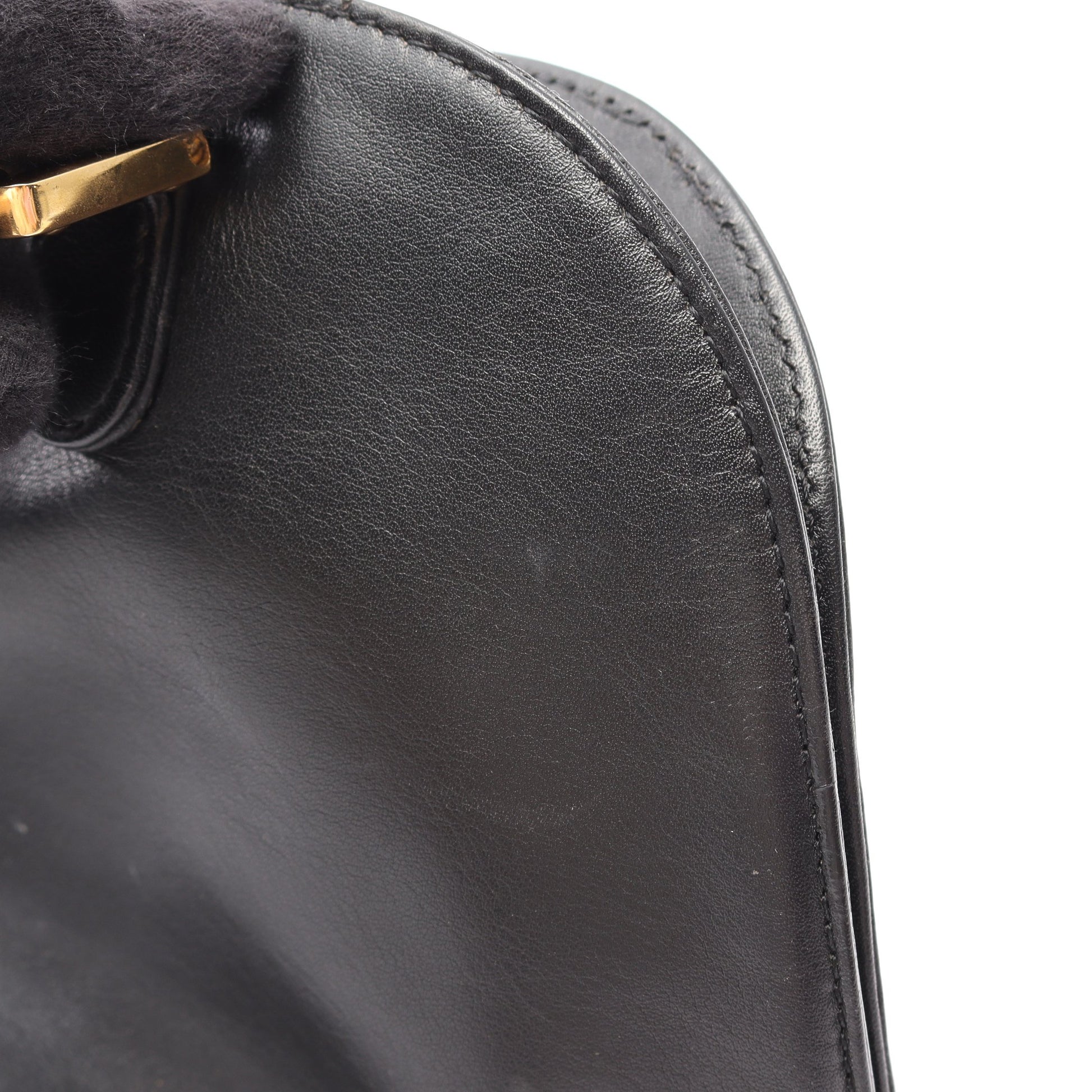 アナグラム 2WAY ハンドバッグ レザー ブラック ロエベ バッグ LOEWE