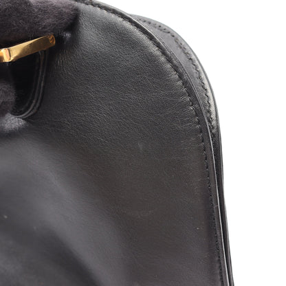 アナグラム 2WAY ハンドバッグ レザー ブラック ロエベ バッグ LOEWE