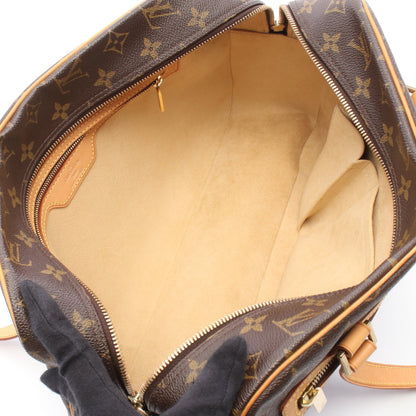 シテGM モノグラム ショルダーバッグ PVC レザー ブラウン ルイヴィトン バッグ LOUIS VUITTON