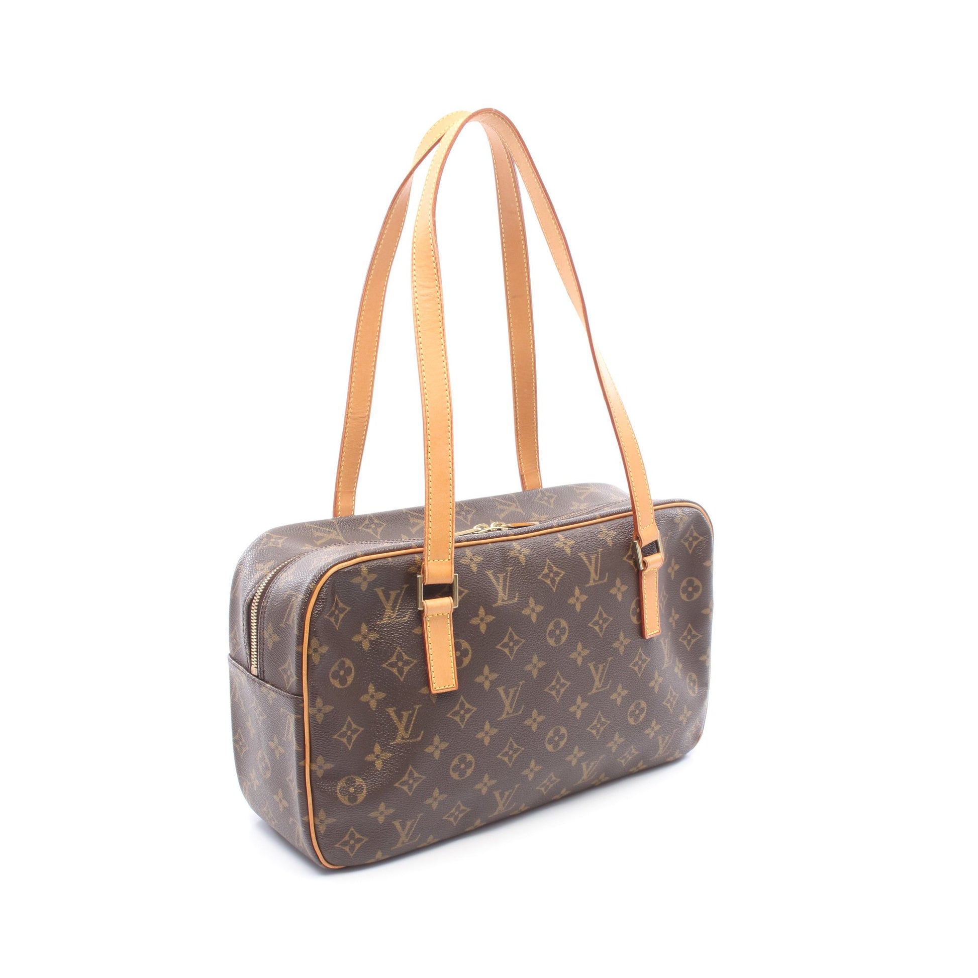 シテGM モノグラム ショルダーバッグ PVC レザー ブラウン ルイヴィトン バッグ LOUIS VUITTON